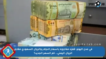 في عدن اليوم: قفزة مفاجئة بأسعار الدولار والريال السعودي مقابل الريال اليمني.. كم السعر الجديد؟
